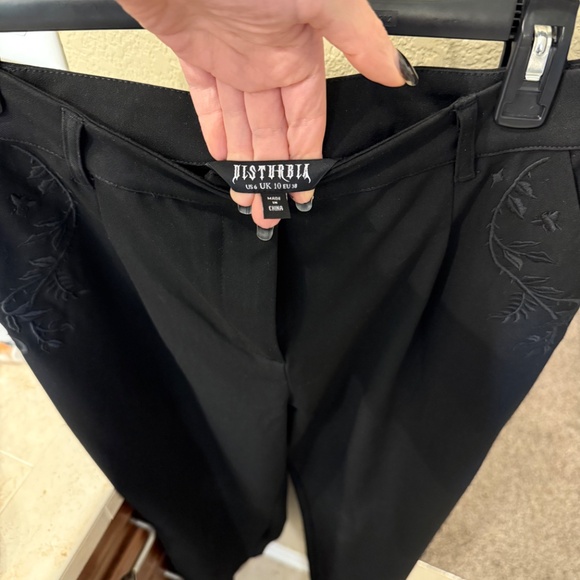 Disturbia - Mona Embroidered Tapered Trousers - Picture 2 of 7